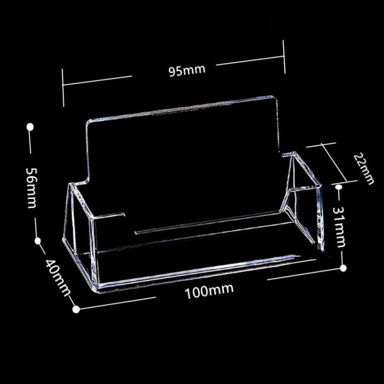 亞克力透明名片座 桌面展示架