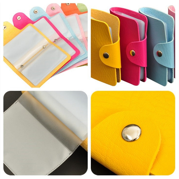 3個一賣 升級款卡夾名片透明保護套彩色收納卡包
