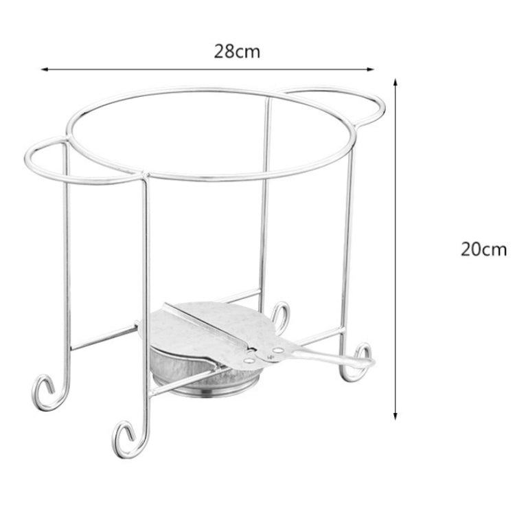 不銹鋼鍋架單人酒精幹鍋串串涮鍋