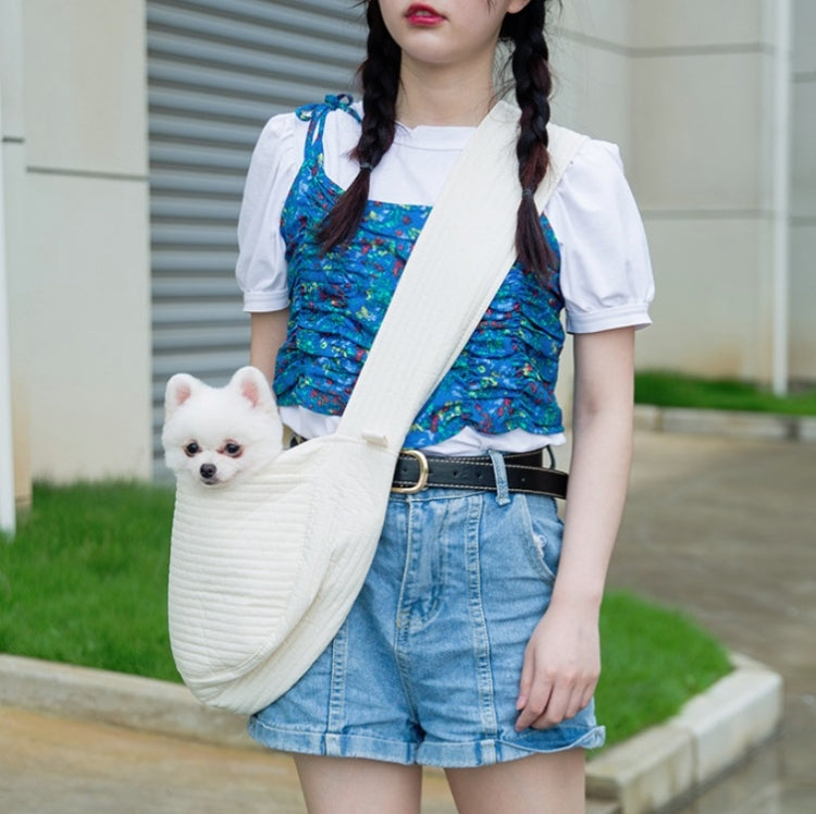 寵物外出斜挎包大容量單肩背包