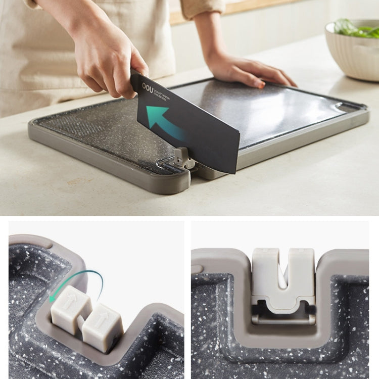 OOU 多功能抗菌防霉雙面砧板廚房可瀝水輔食案板菜板