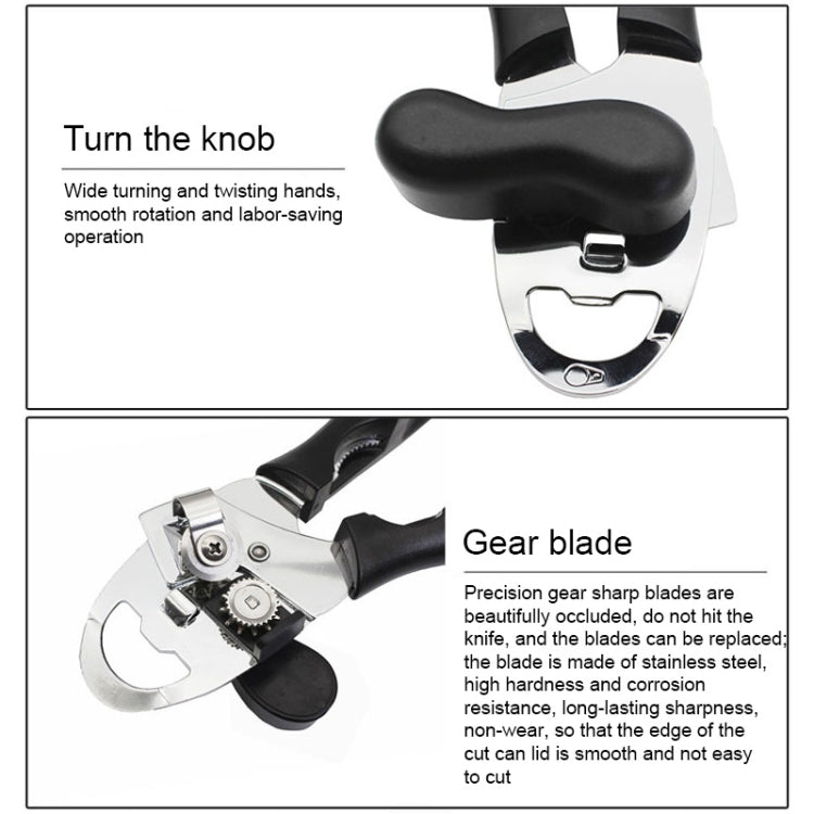 多功能四合一開罐器廚房家用開蓋工具罐頭刀