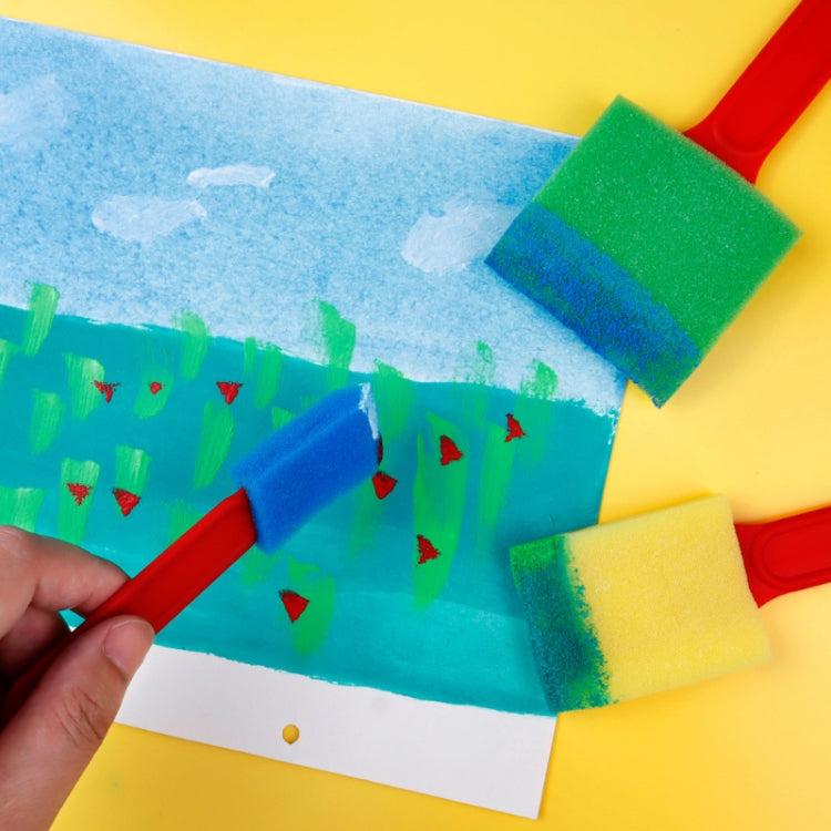 2套賣 海綿畫刷 兒童美術繪畫印章工具
