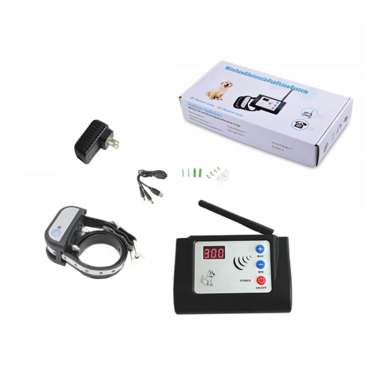 300米智能無線寵物圍欄防水項圈帶夜間反光紗防護圍欄