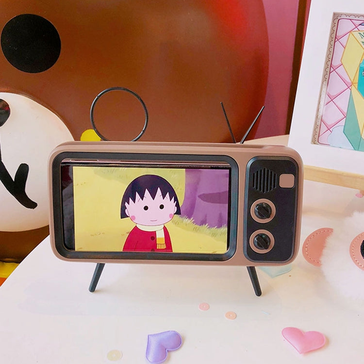 復古桌面懶人直播電視手機支架 適用於4.7~6.2寸显示屏手機