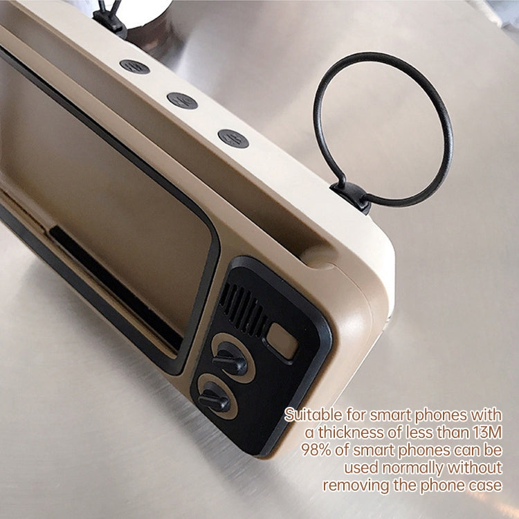 復古桌面懶人直播電視手機支架 適用於4.7~6.2寸显示屏手機