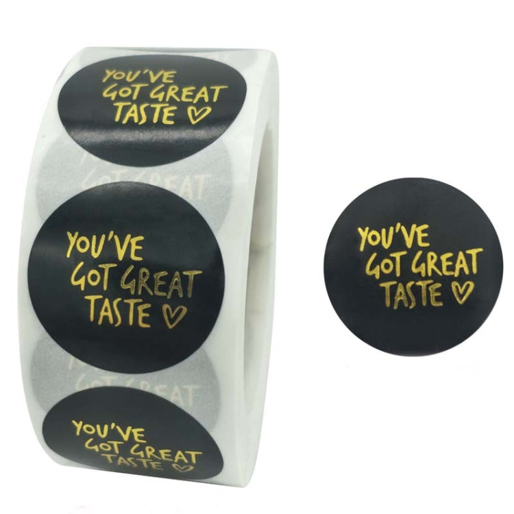 5個賣 燙金謝謝貼紙封口貼不幹膠信封禮物婚禮裝飾