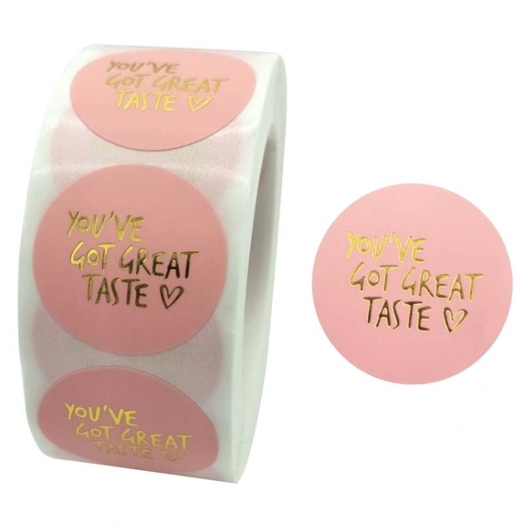 5個賣 燙金謝謝貼紙封口貼不幹膠信封禮物婚禮裝飾