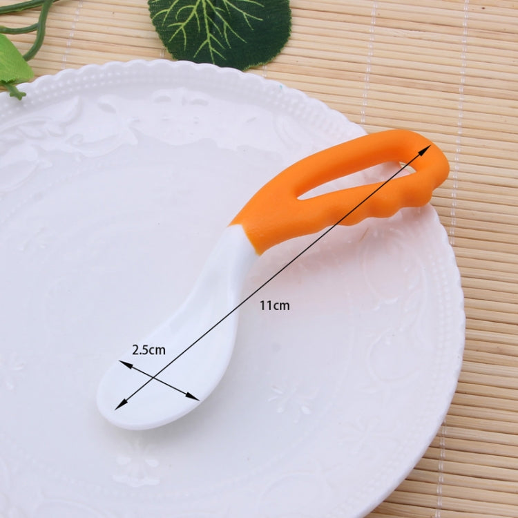 2根裝嬰兒彎勺吃飯勺 奶嘴餵養勺子固體用品彎曲的勺子兒童餐具