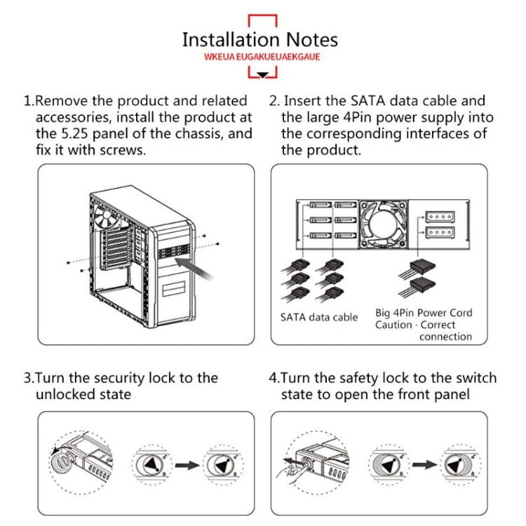 OImaster/我愛謀思特 MR-6601 六盤位光驅硬盤盒