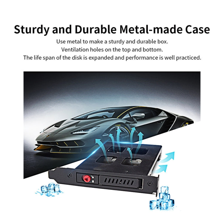 OImaster/我愛謀思特 MR-9100 PCI單盤機箱硬盤盒內置硬盤架