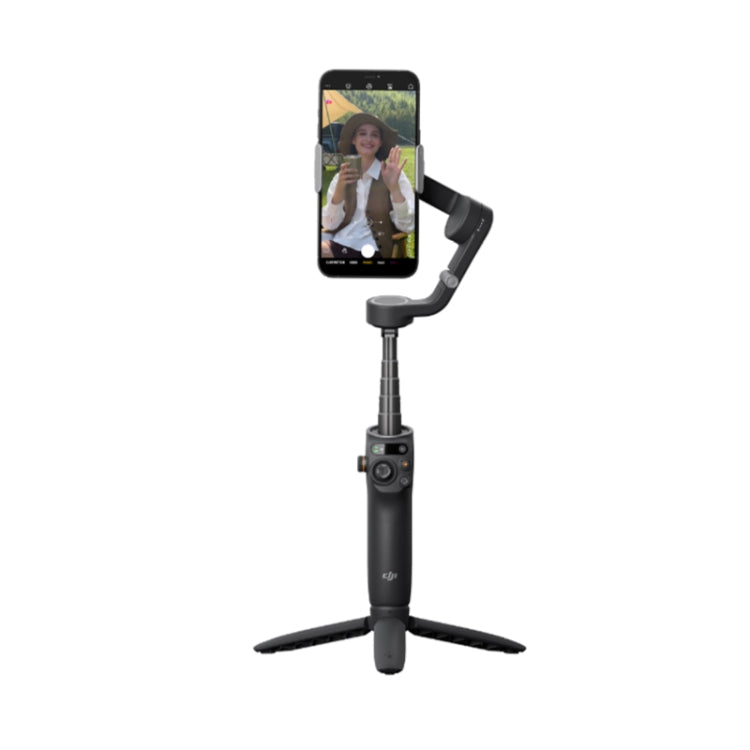 原裝 Osmo Mobile 6 三軸穩定可摺疊延長桿支架