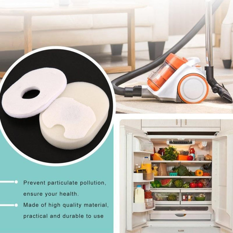 4套 過濾海綿 家用吸塵器配件 適用於Shark HV300/310系列