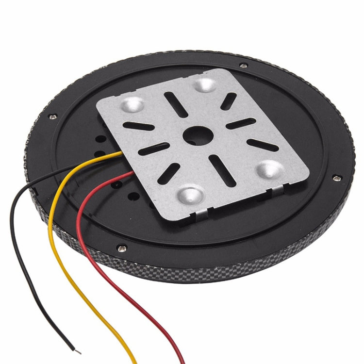 12V 46 LED 露營車房車 碳紋頂燈帶開關 白光