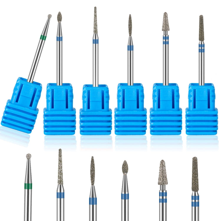 三件一賣 美甲鎢鋼合金打磨頭 拋光工具 打磨機專用打磨頭工具