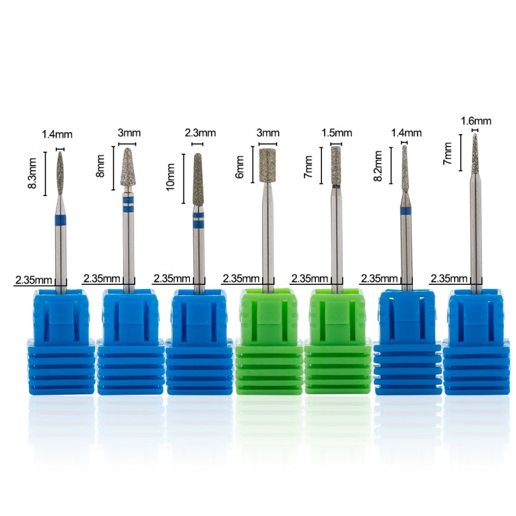 三件一賣 美甲鎢鋼合金打磨頭 拋光工具 打磨機專用打磨頭工具