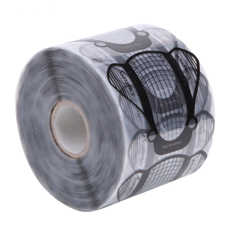 500片一套 美甲透明紙托 水晶甲光療甲專用 光療甲延長紙托