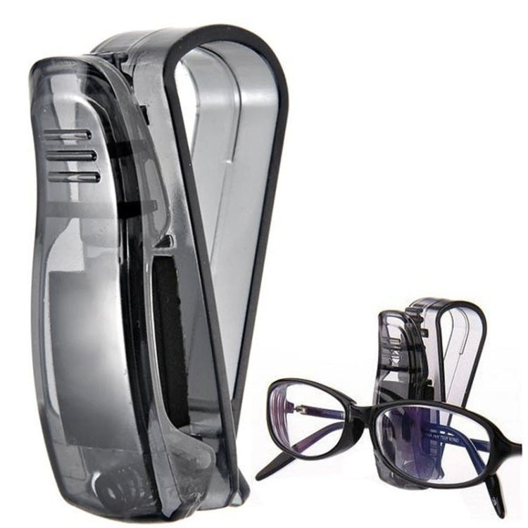 多功能眼鏡盒汽車車載配件太陽鏡眼鏡架汽車緊固件票夾