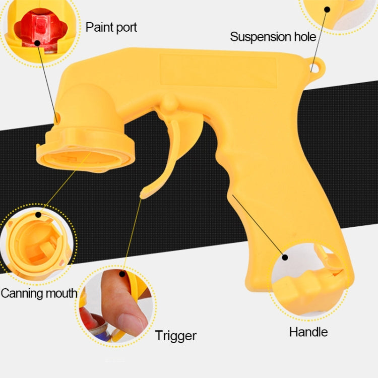 噴塗適配器油漆護理氣溶膠噴槍手柄 汽車維修工具