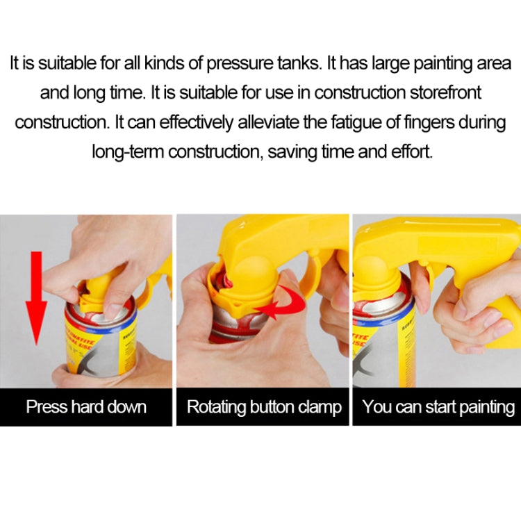 噴塗適配器油漆護理氣溶膠噴槍手柄 汽車維修工具