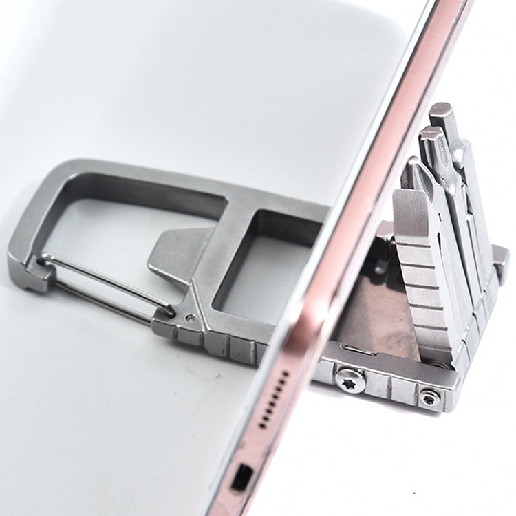 13合一 多功能不銹鋼批頭組合小工具可摺疊戶外應急工具