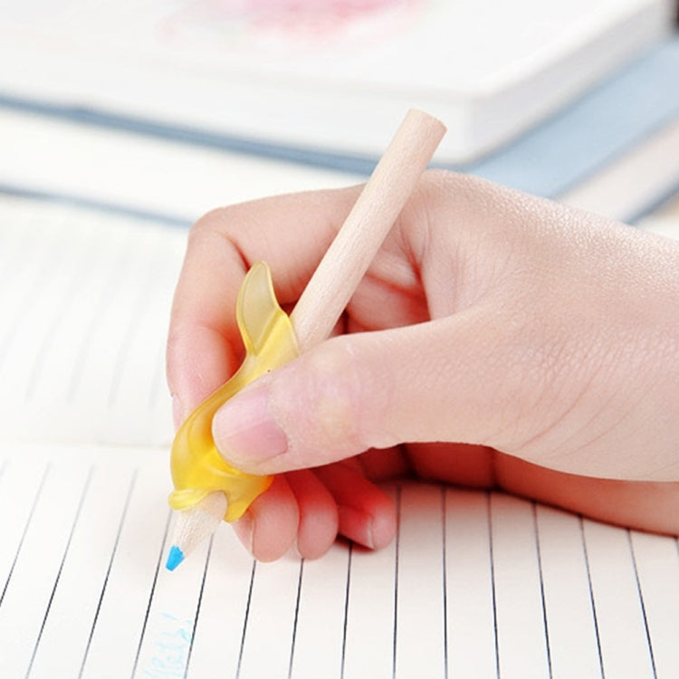 100個 學生海豚筆書寫姿勢矯正設備 顏色隨機