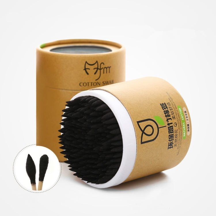 200支/盒 竹棉簽棉棒軟棉花棒化妝棉棒