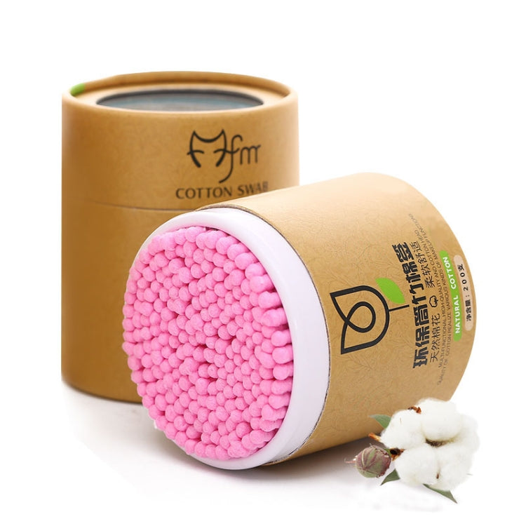 200支/盒 竹棉簽棉棒軟棉花棒化妝棉棒