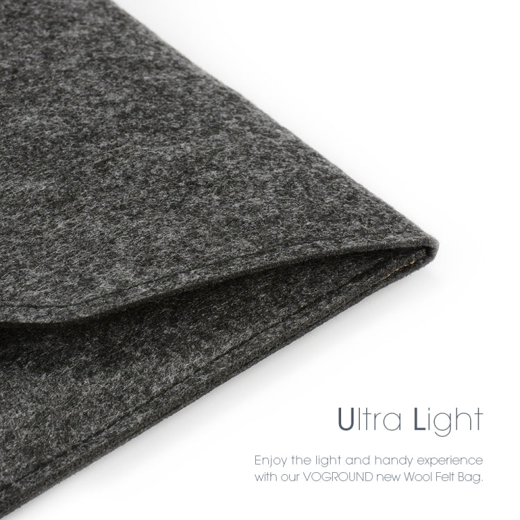 適用於MacBook筆記本電腦 便攜式透氣毛氈袖袋帶電源包