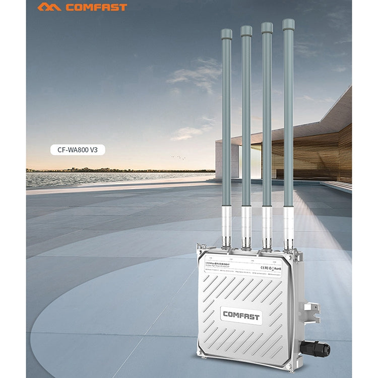 COMFAST CF-WA800 V3 1300Mbps 戶外WiFi無線基站 信號放大器中繼器