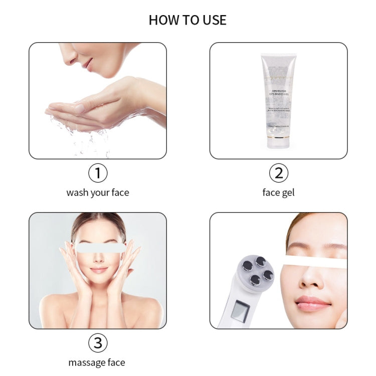 無線電中胚層電穿孔面部美容筆射頻LED光子面部皮膚嫩膚去除皺紋