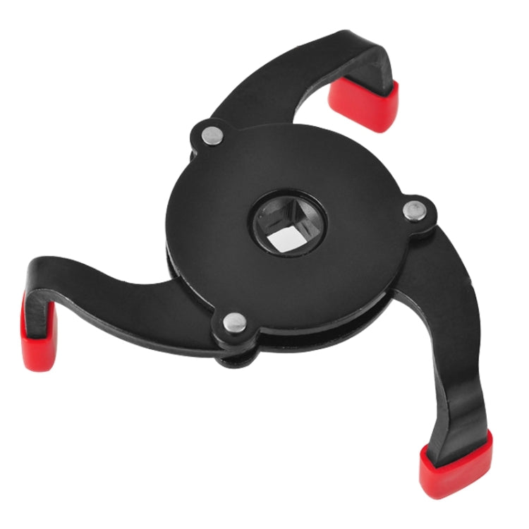 汽車維修工具油過濾器扳手工具帶3個下顎卸妝工具汽車過濾器拆卸工具3/8英寸接口