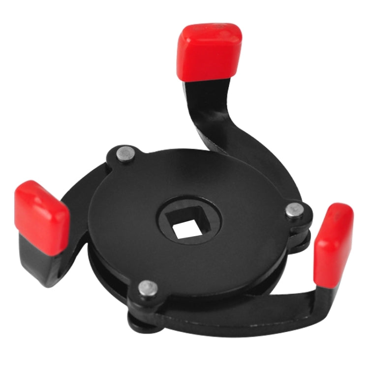 汽車維修工具油過濾器扳手工具帶3個下顎卸妝工具汽車過濾器拆卸工具3/8英寸接口