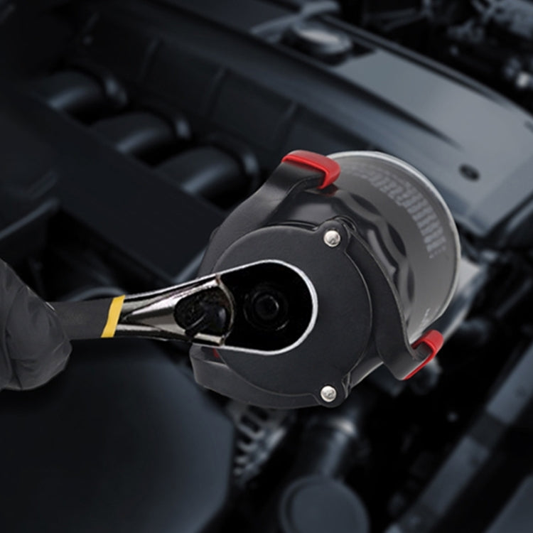 汽車維修工具油過濾器扳手工具帶3個下顎卸妝工具汽車過濾器拆卸工具3/8英寸接口