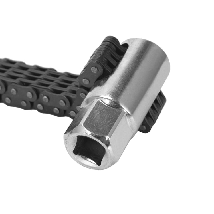 油過濾器鏈扳手扳手卸妝器可調節汽車修理工具