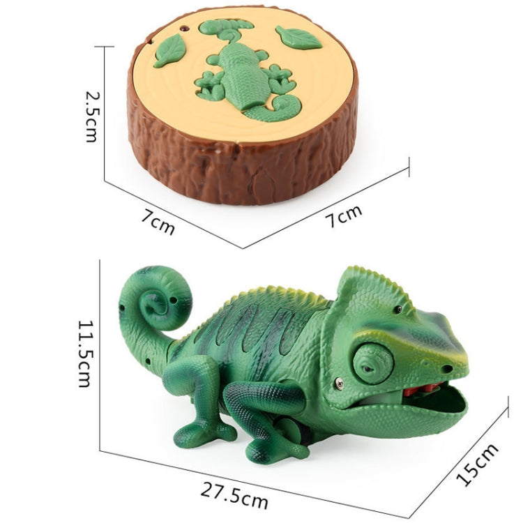 8888 兒童電動紅外線遙控爬行變色龍多彩呼吸燈整蠱玩具