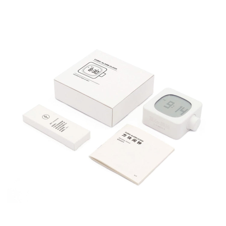 學生創意多功能靜音床頭卧室方塊鬧鐘