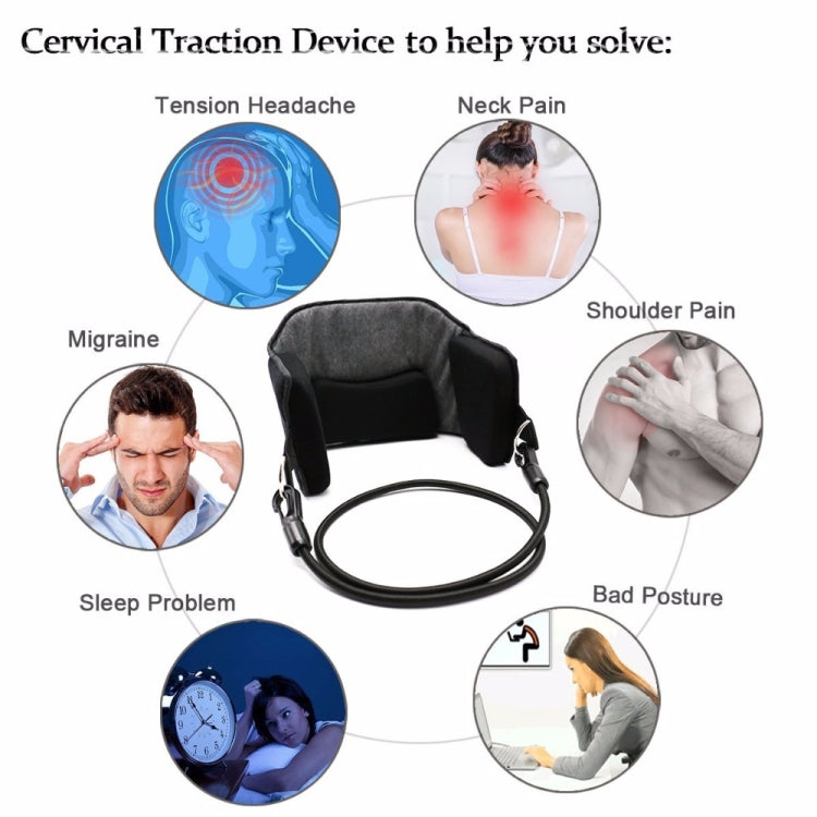 時尚便攜式頸部疼痛緩解放鬆吊床頸部按摩器泡沫午睡睡眠枕墊適用於家庭辦公室