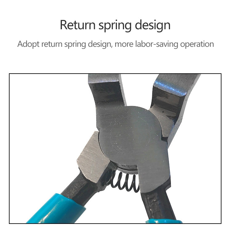 17.5cm汽車工具鉗汽車修剪夾門板斜口鉗鉚釘緊固件修邊剪刀拆卸器拉拔器工具