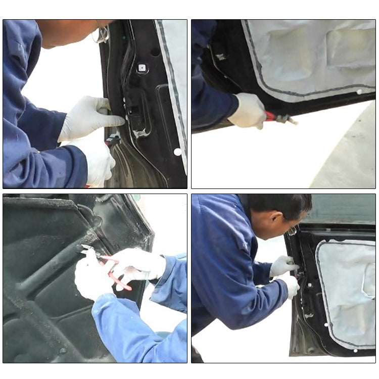 17.5cm汽車工具鉗汽車修剪夾門板斜口鉗鉚釘緊固件修邊剪刀拆卸器拉拔器工具