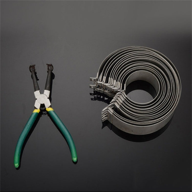 14環活塞環壓縮機鉗夾具拆卸器總成發動機工具氣缸安裝棘輪鉗