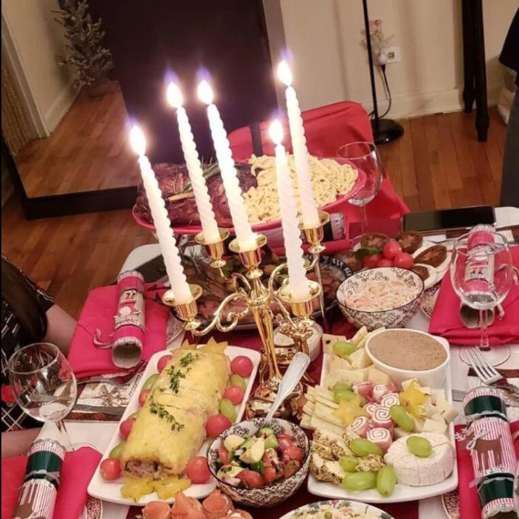 復古燭台家居擺件 客廳咖啡廳主題餐廳飾品燭光晚餐道具禮品