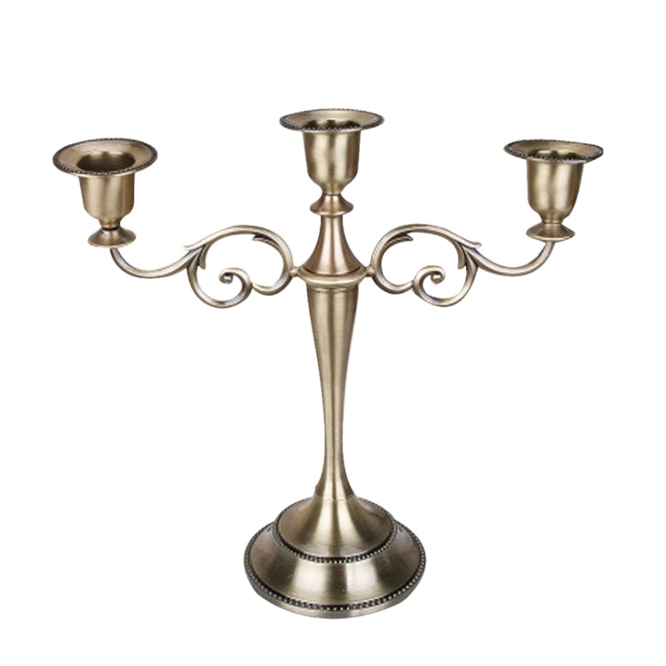 復古燭台家居擺件 客廳咖啡廳主題餐廳飾品燭光晚餐道具禮品