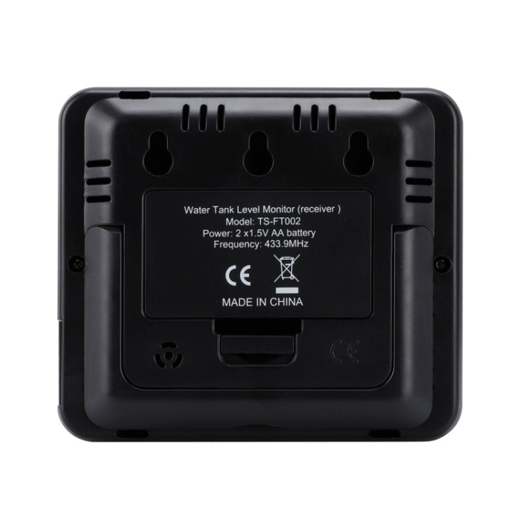 TS-FT002 多功能超聲波电子水箱液位計帶室內溫度溫度時鐘显示水位計