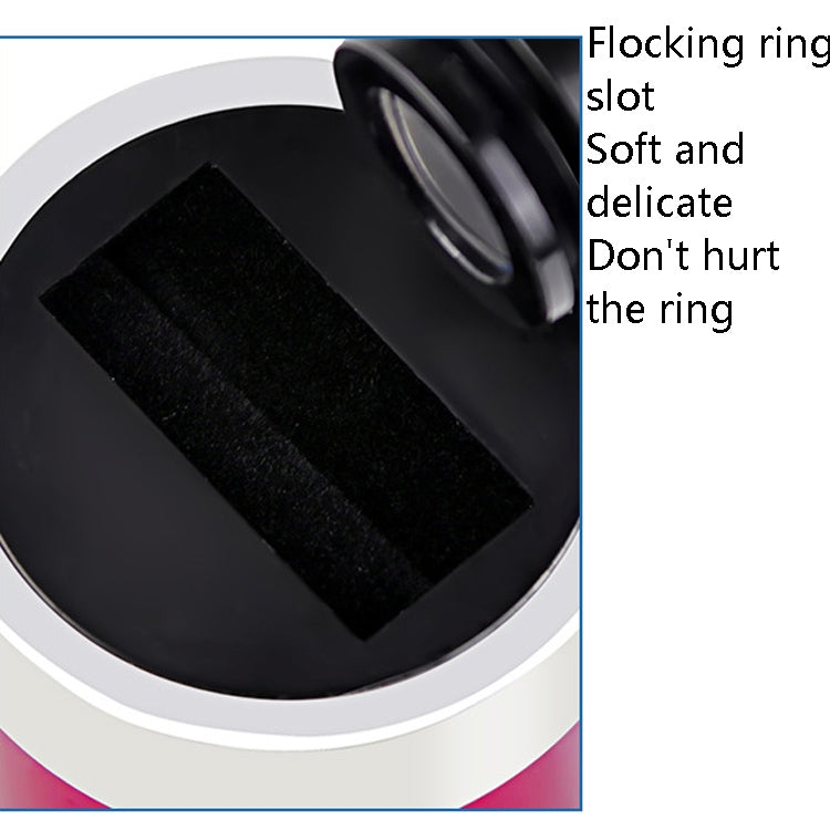 10倍高清光學玻璃鏡片鑽石GIA腰碼專業珠寶腰棱編碼鑒定放大鏡 顏色隨機發貨