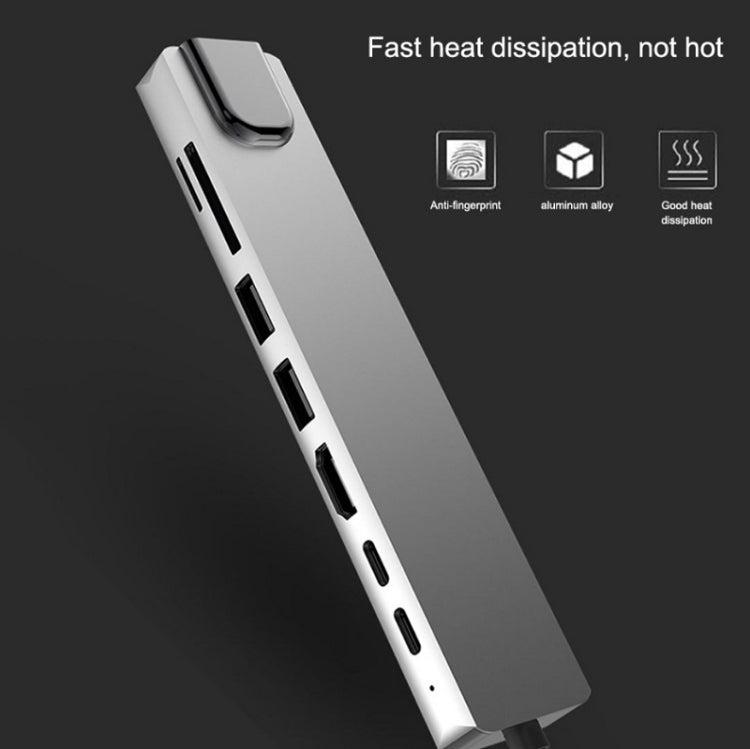 WC7367 8合1 87W Type-c拓展塢 HUB