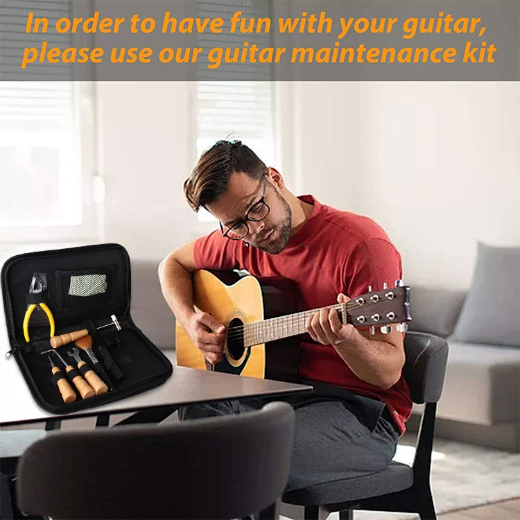 7件套 吉他換弦工具包 吉他維修護理工具