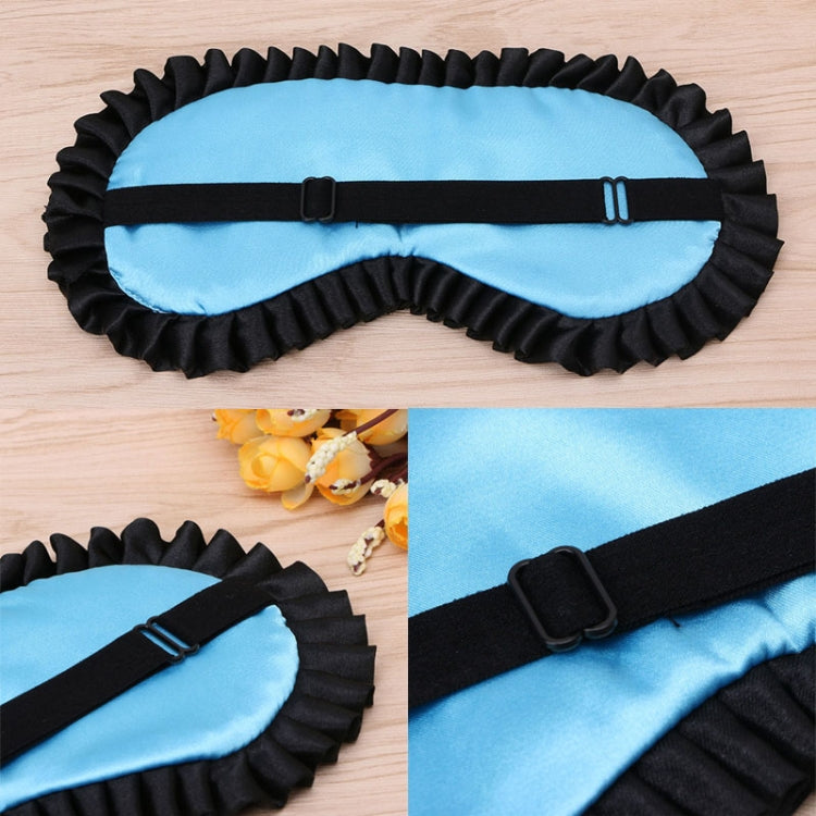 舒適仿絲綢緞面個性化旅行睡眠眼罩