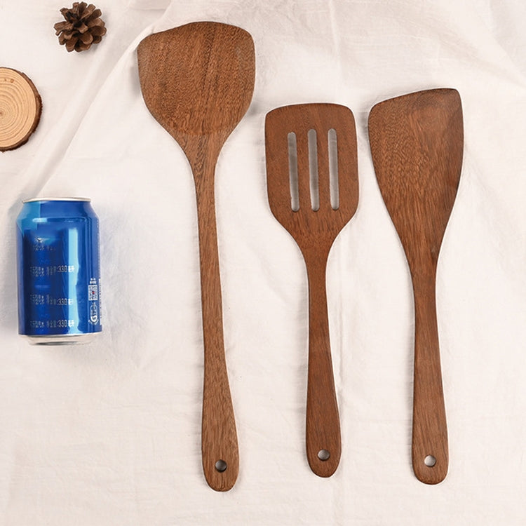 長柄無漆雞翅木鍋鏟廚房用具