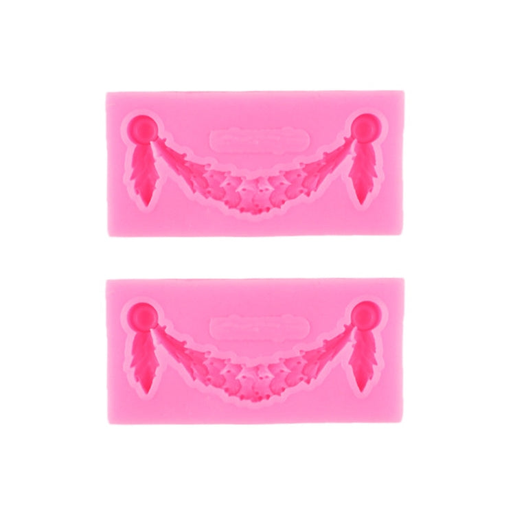 2件一賣 翻糖蛋糕硅膠模具 鏤空浮雕邊框鏡框復古相框模